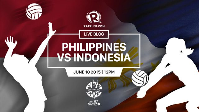 HIGHLIGHTS: Philippines vs Indonesia volleyball – SEA Games 2015