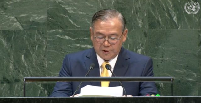 Locsin: U.N. ‘not free to interfere’ when a country goes tough vs crime