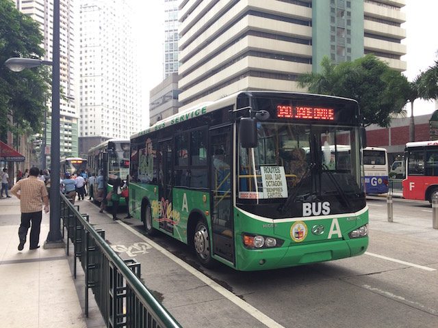 Pasig launches bus service around central business district