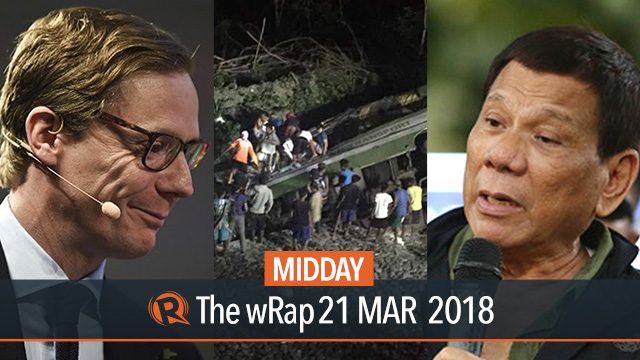 Duterte on political dynasties, Bus crash, Cambridge Analytica controversy| Midday wRap