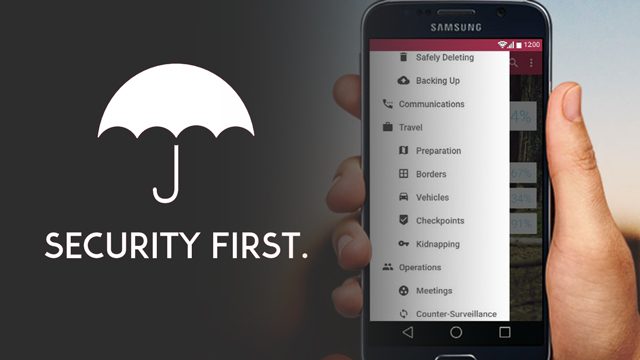 Android app Umbrella trains users in digital and physical security