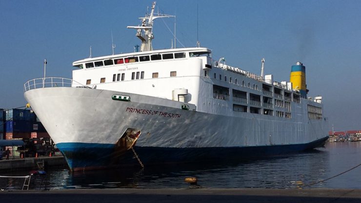 ENTREPRENEURIAL VOYAGE. The Gos' MV Princess of the South. Image from Wikipedia