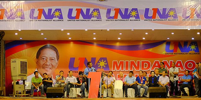 Political kingpin Emano no-show in UNA’s Mindanao launch
