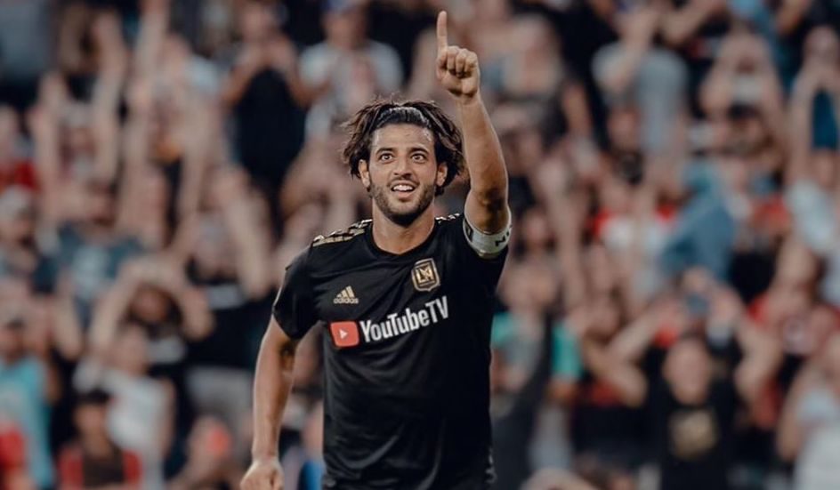ANOTHER BLOW. 2019 MLS MVP Carlos Vela opts out of the restart tournament of the league. Photo from Carlos Vela's Instagram 