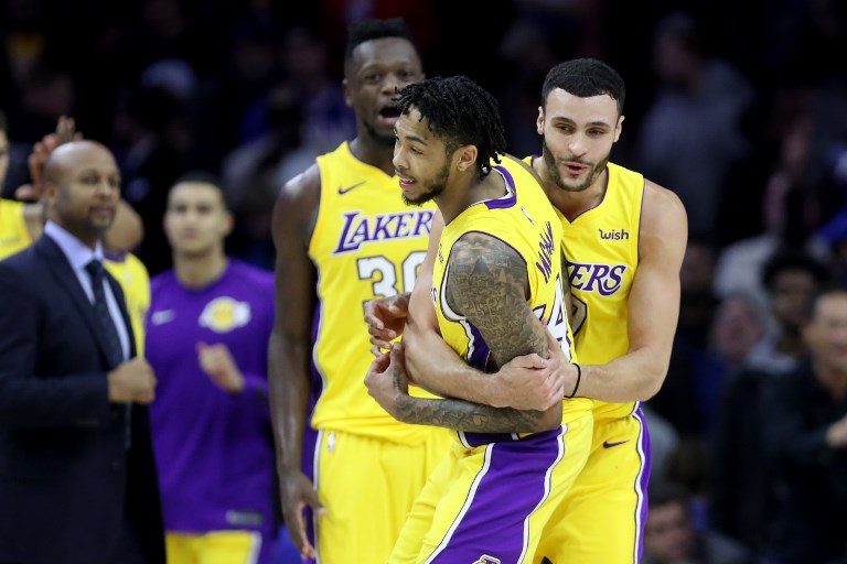 Brandon Ingram buzzer-beating triple lifts Lakers past Sixers