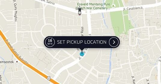 LONG WAIT. It might take costumers more than 10 minutes or longer to request an UberMotor. Screenshot from Uber app   