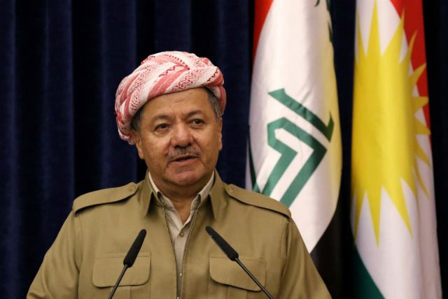 Iraqi Kurdish leader in Turkey after Baghdad row over troops