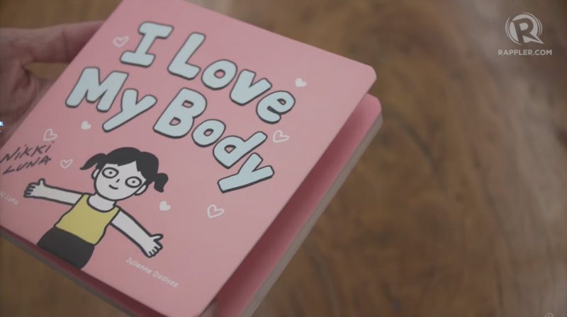 FIRST BOOK. The book entitled 'I love my body' hopes to teach kids that they own their body 