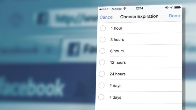 Facebook testing scheduled post deletion feature