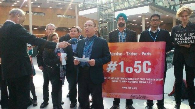 Vulnerable countries fight for climate justice, 1.5ºC limit