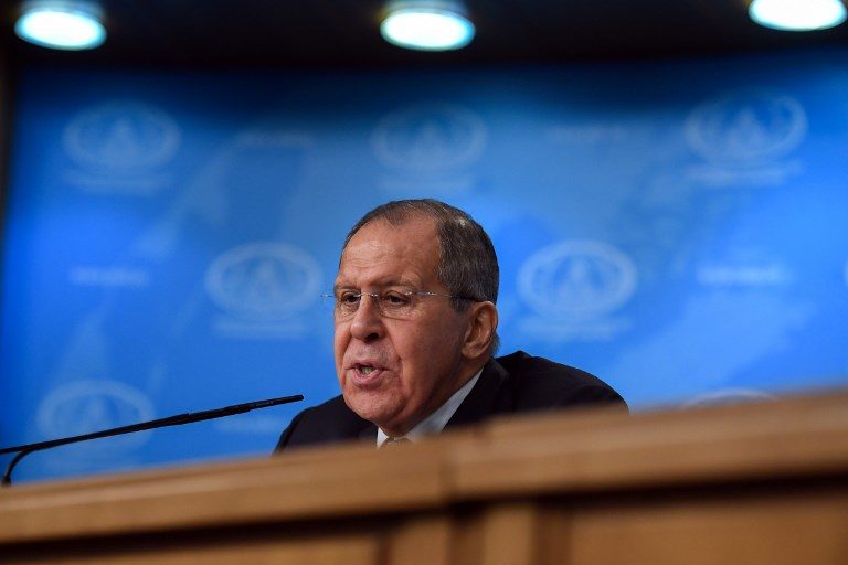 Russia’s Lavrov lashes out at U.S. at annual press conference