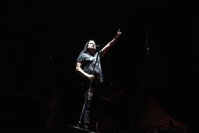 LEAD VOCAL. James LaBrie sang vokalis utama Dream Theater. Foto dari Rajawali Indonesia 