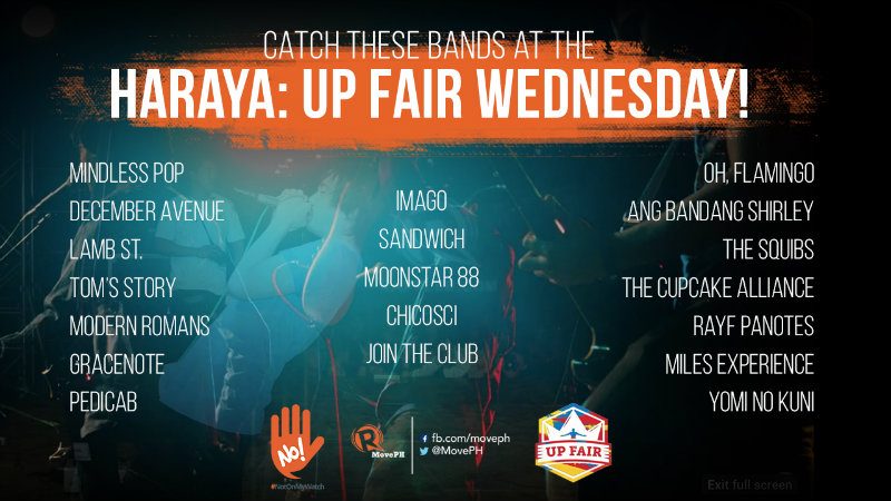 #UPFair2017 Wednesday: Haraya