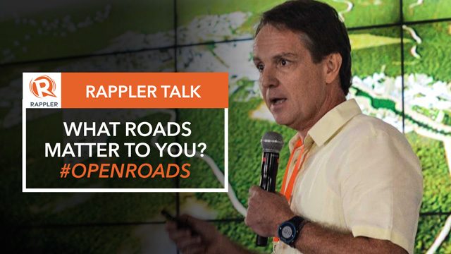 Rappler Talk: What roads matter to you? #OpenRoads