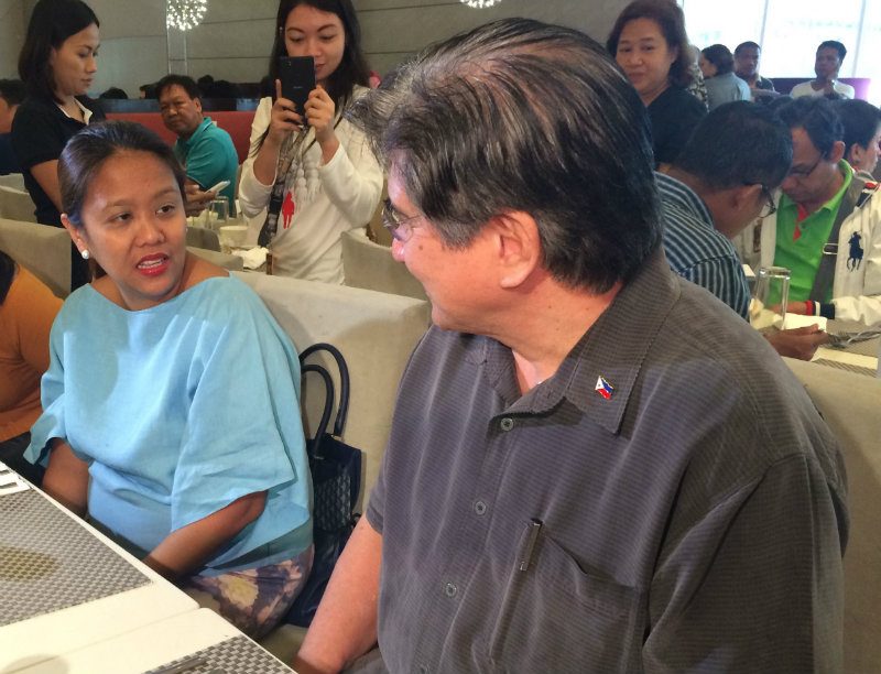 Nancy Binay to Roxas, Duterte: Don’t stoop to bashing
