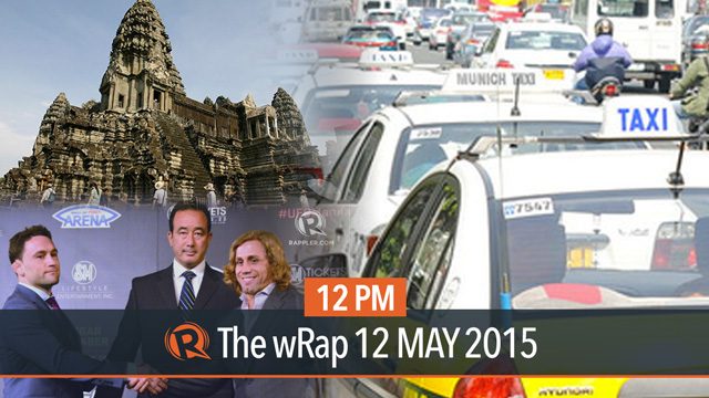 Taxi industry, Angkor Wat, UFC Manila | 12PM wRap
