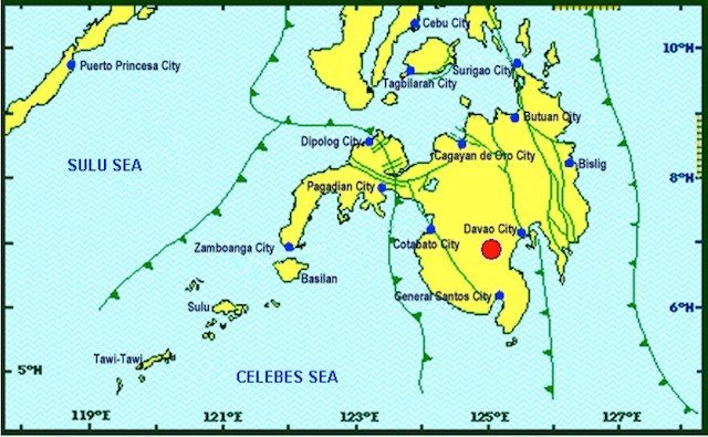Magnitude 5 earthquake hits North Cotabato
