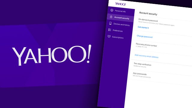 Yahoo introduces on-demand passwords