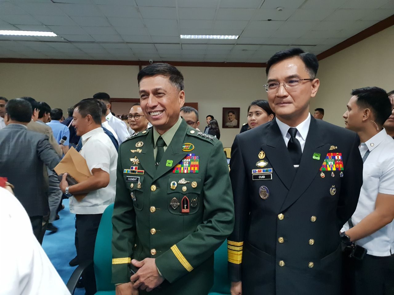 CA confirms Clement as AFP chief, Cusi as PMA superintendent