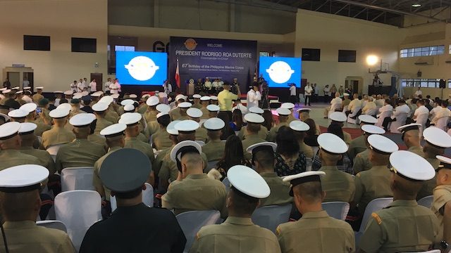 Silence as PH marines pay tribute to fallen men on 67th year
