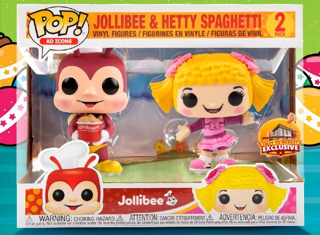 Here’s how you can get the limited-edition Jollibee and Hetty Funko Pop
