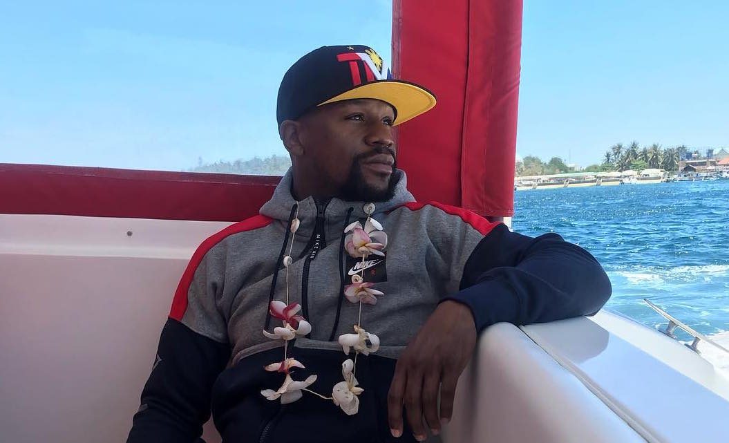LOOK: Floyd Mayweather jets off to Boracay