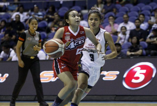 Camille Ramos in action during a 3x3 women's game. Photo from PBA Images 