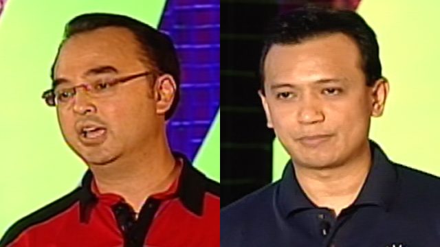 Party mates hit Marcos again in ABS-CBN VP debate