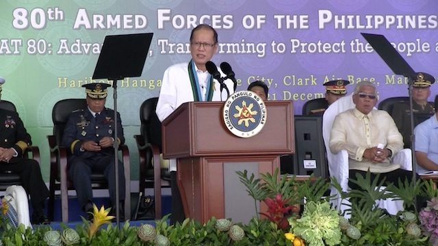 WATCH: President Aquino’s speech at the AFP’s 80th anniversary
