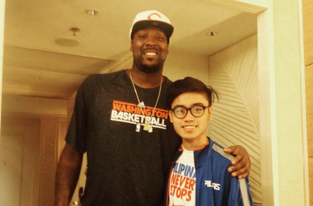 Andray Blatche arrives in Manila for Gilas training