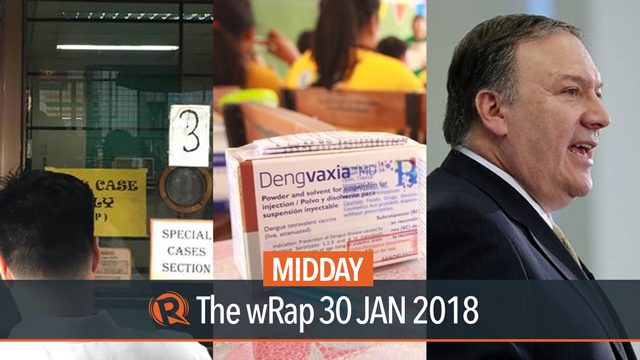 Rappler files petition for review before CA, DOH demands full refund from Sanofi, CIA says Russian election meddling continues | Midday wRap
