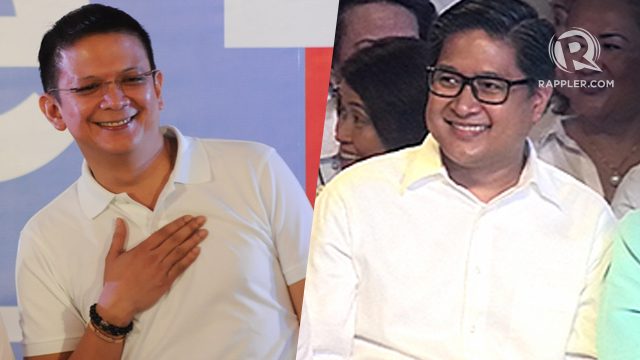 DIFFERENCES. Insiders say Poe's husband Neil Llamanzares and running mate Senator Francis Escudero have been at odds over campaign strategies and finances   