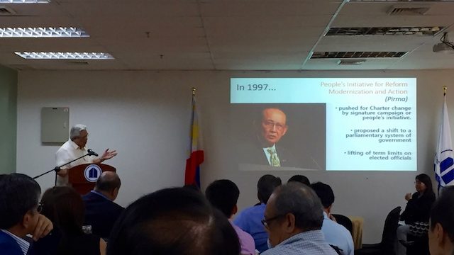 2005 ConCom members back federalism shift under Duterte
