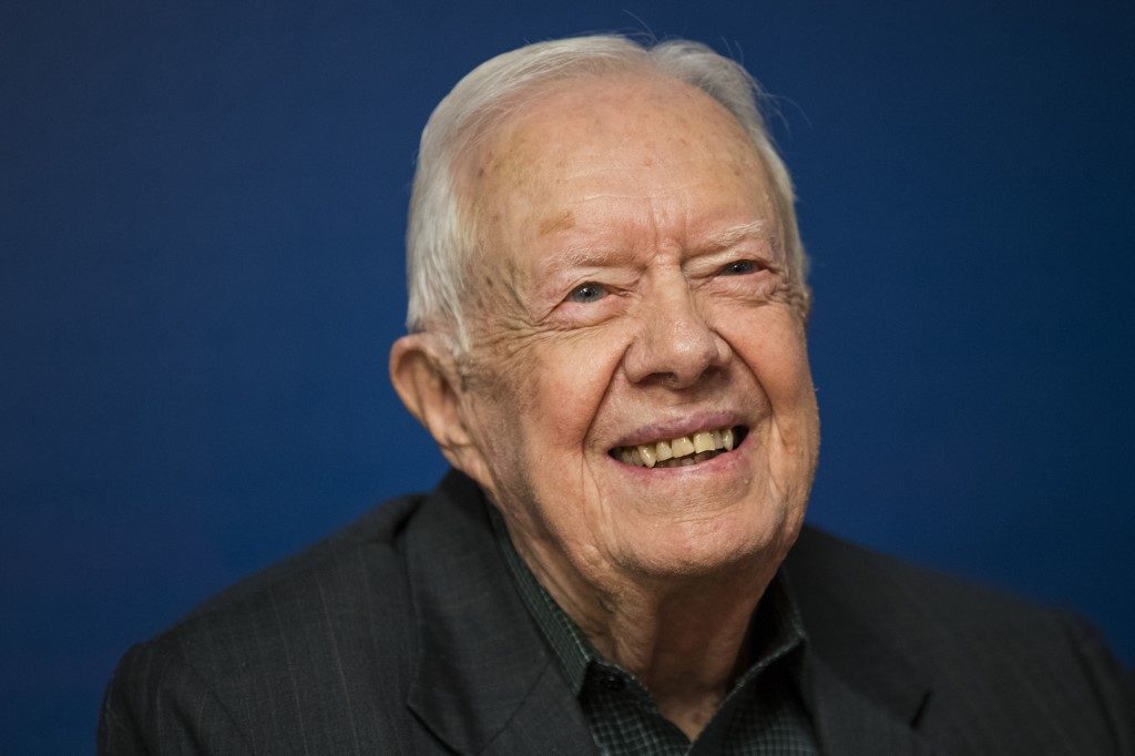 Former U.S. president Jimmy Carter hospitalized again