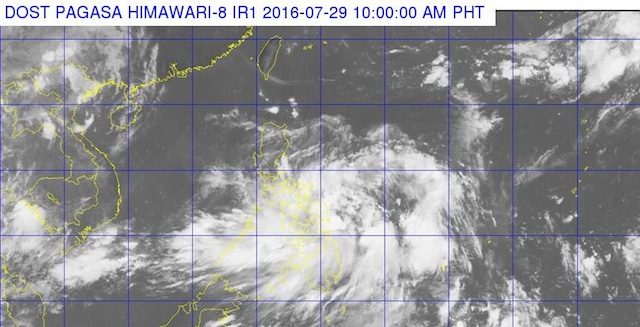 ‪LPA off Eastern Samar now Tropical Depression Carina‬