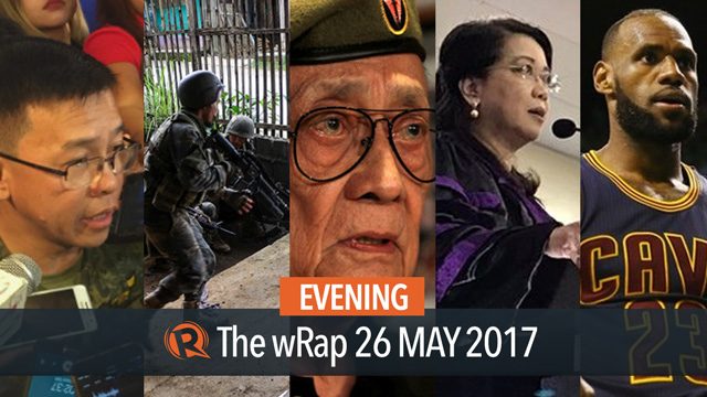 Martial law, Marawi clash, Lebron James | Evening wRap