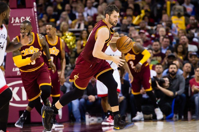 WATCH: Kevin Love nears record with 34 points in one quarter