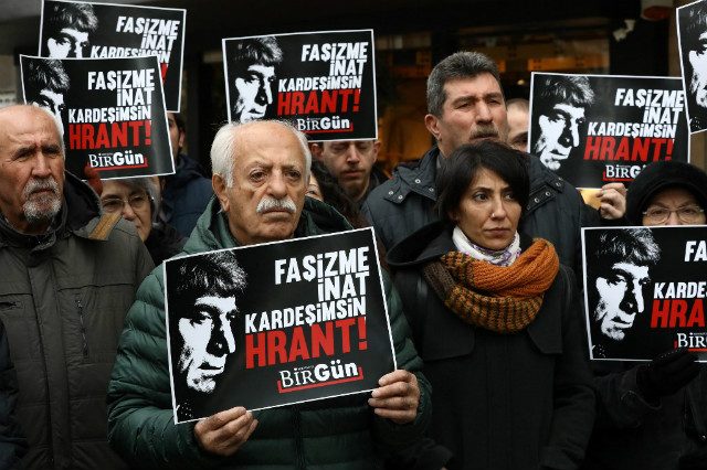 Slain Turkish-Armenian journalist commemorated in Istanbul