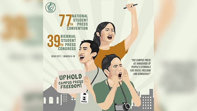 CEGP to hold nat’l convention, student press congress in Cebu