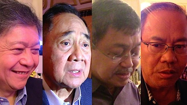 These Arroyo men sympathize with Aquino, offer advice