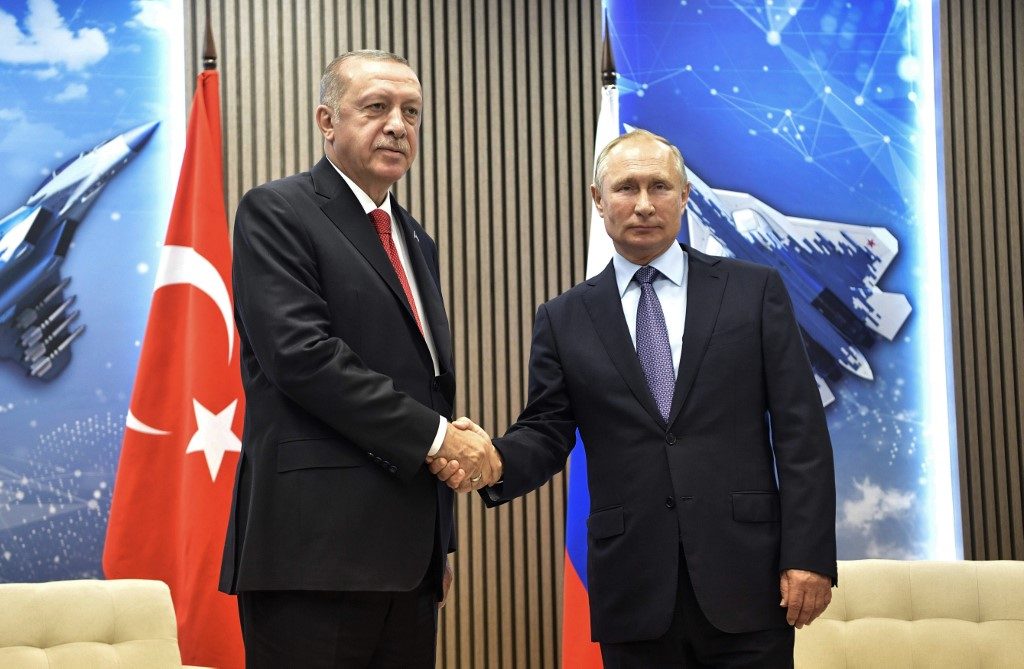 Putin, Erdogan meet in Moscow with focus on Syria
