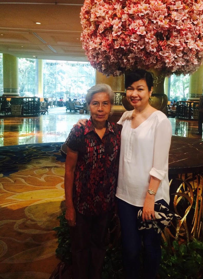 MENTOR. Earl with her 'brilliant first mentor,' retired  Court of Appeals justice Teresita Dy-Liacco Flores. 