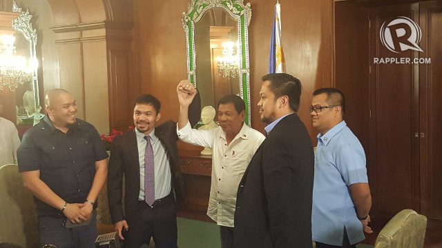 Pacquiao backs ‘timely, necessary’ martial law declaration in Mindanao