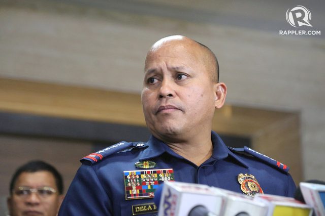 Scalawag cops will answer to the Lord, Dela Rosa tells Catholic Church