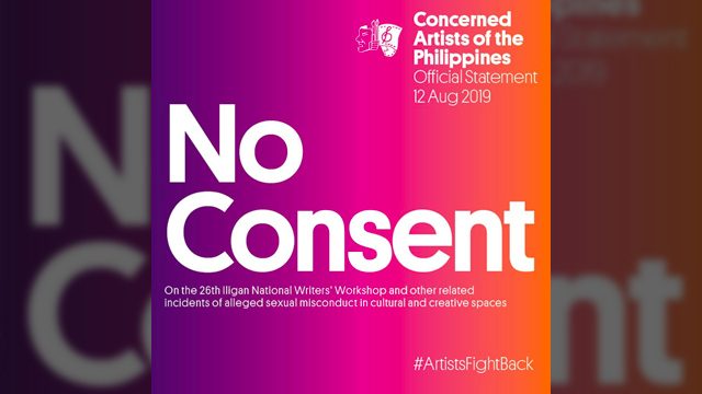 Artists call for ‘independent’ probe into alleged sexual assault at Iligan workshop