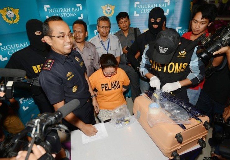 Russian woman arrested in Bali for drugs smuggling