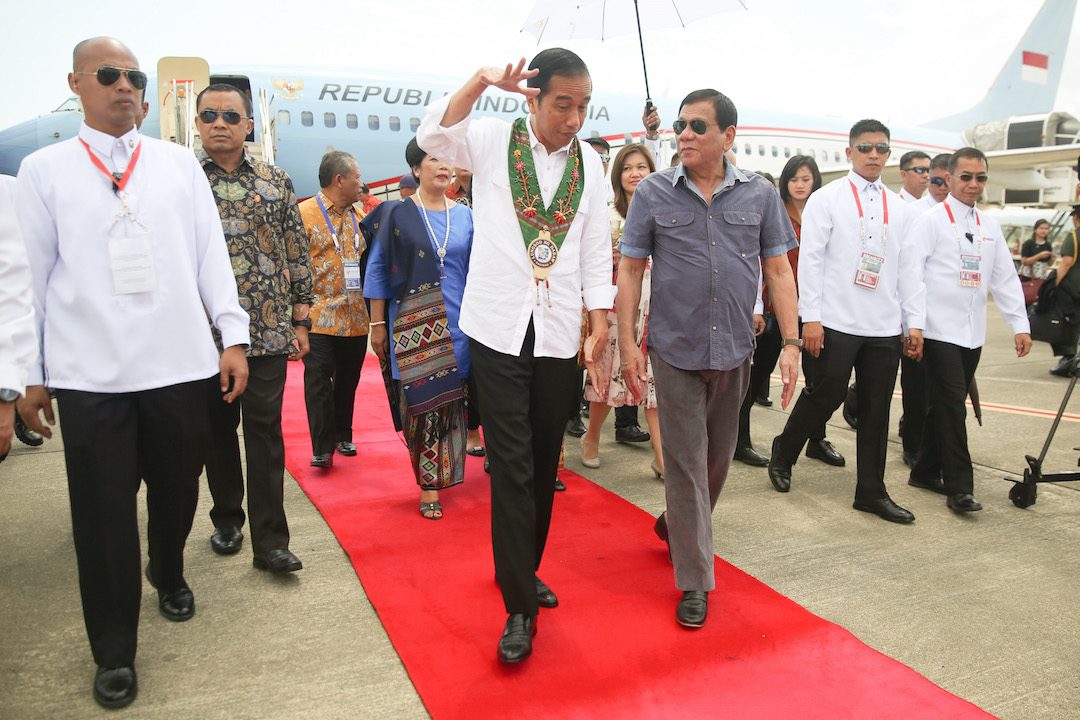 Duterte, Jokowi launch PH-Indonesia shipping route