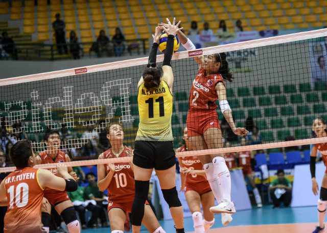 PH women’s volleyball falls to revenge-seeking Vietnam in 2017 SEA Games