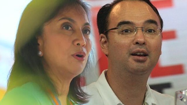 Robredo ‘offended’ by Cayetano’s LP ouster plot claim