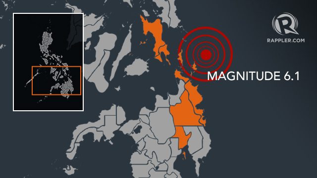 Earthquake hits parts of Mindanao, Eastern Visayas